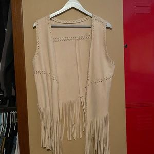 Western vest fringe